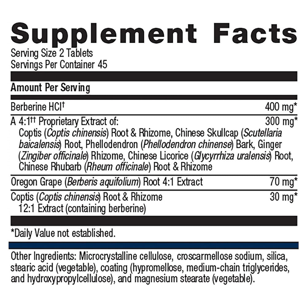 Metagenics CandiBactin-BR supplement facts
