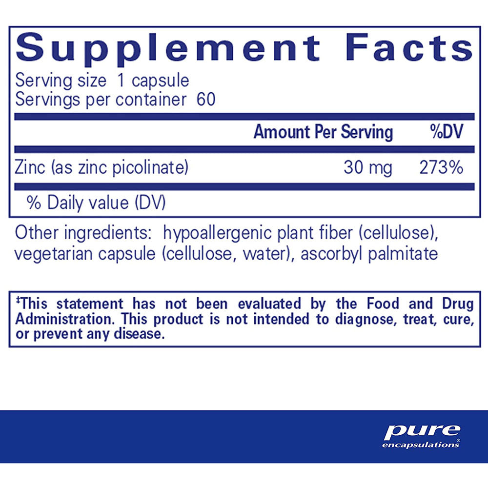 Pure Encapsulations Zinc