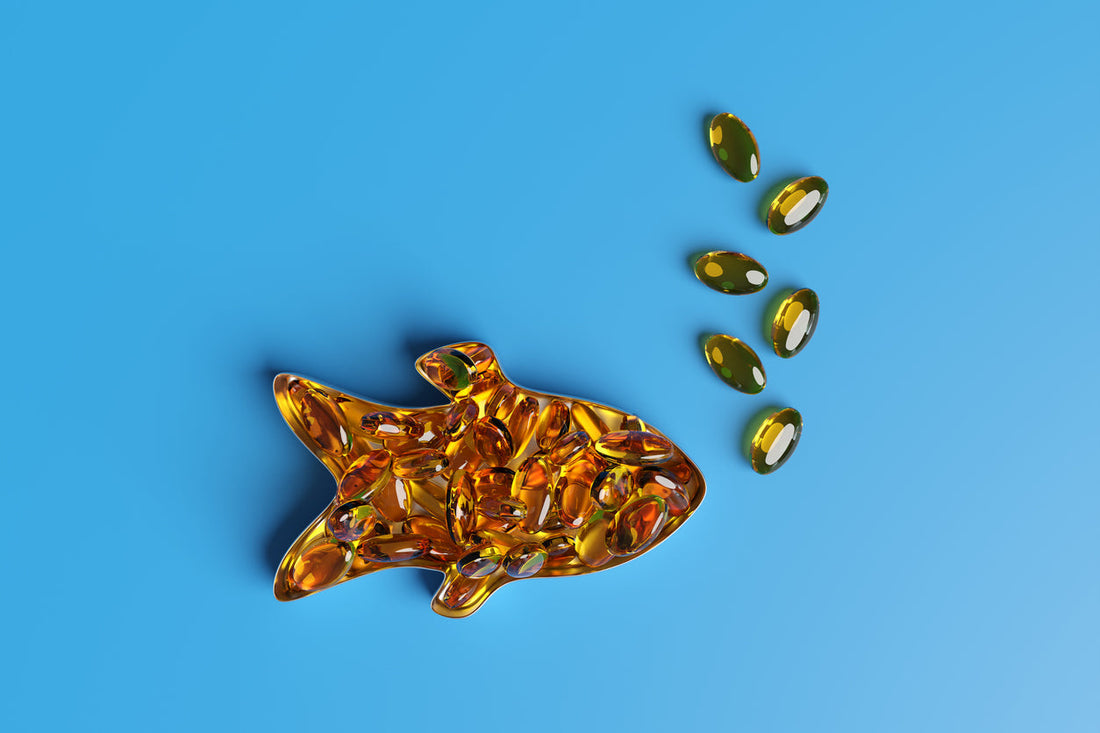 fish made from omega 3 supplements