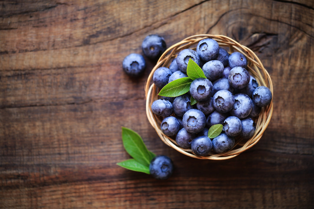 bowl of blueberries