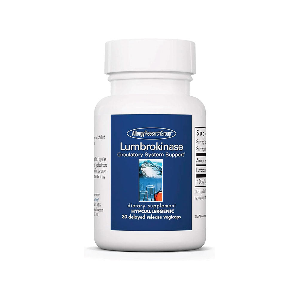 Allergy Research Group Lumbrokinase supplement (30 count)