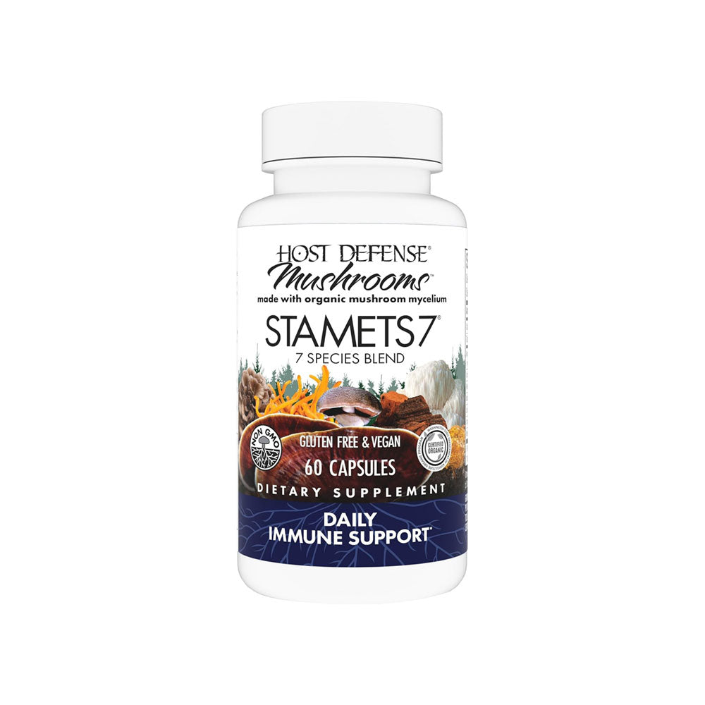 Host Defense Stamets 7 supplement bottle