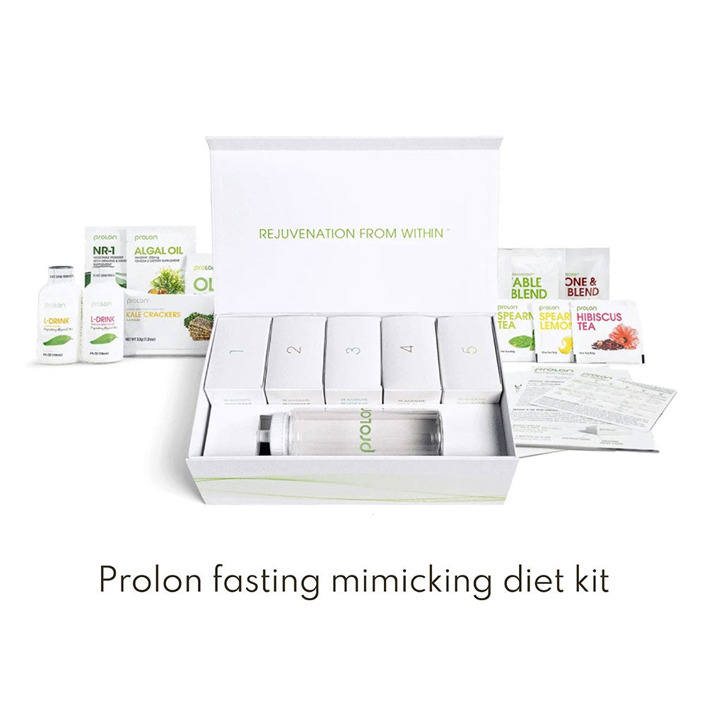 Prolon Fasting Mimicking Diet kit contents