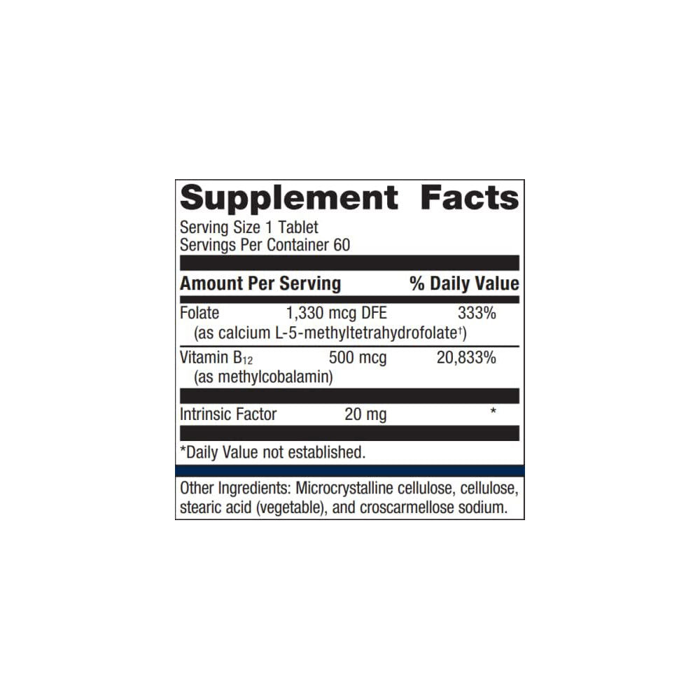 Metagenics Intrinsi B12-Folate tablets